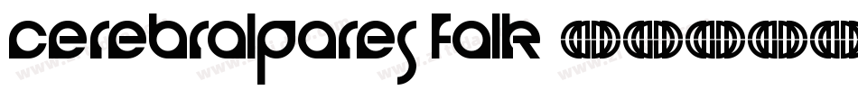 CerebralPares Falk字体转换